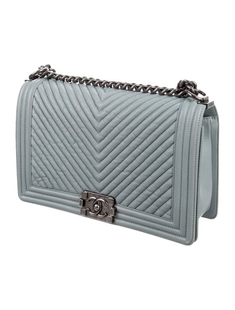 chanel boy chevron green|chanel boyfriend bag.